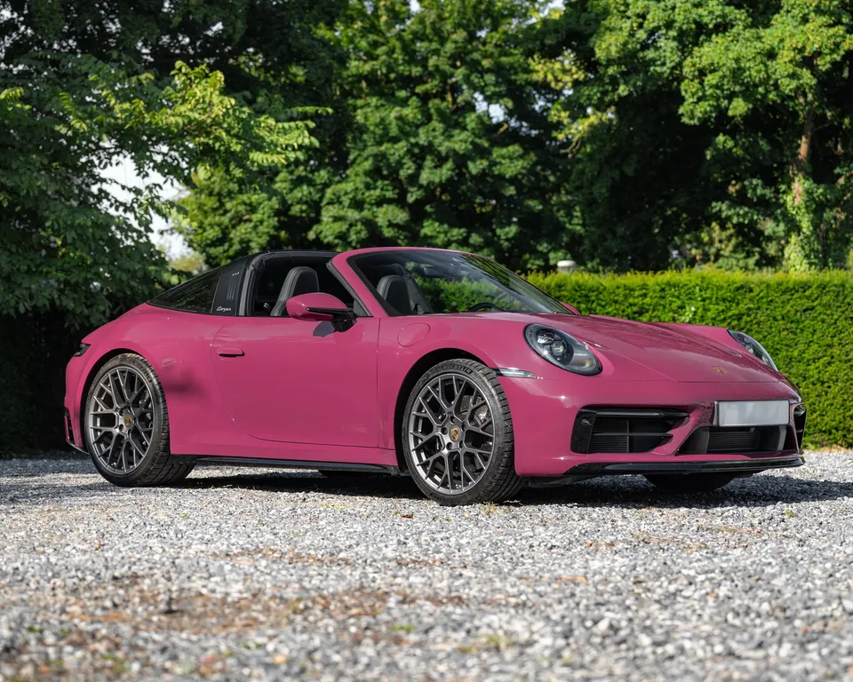 Porsche 911 Targa 4S, werk van Lucent
